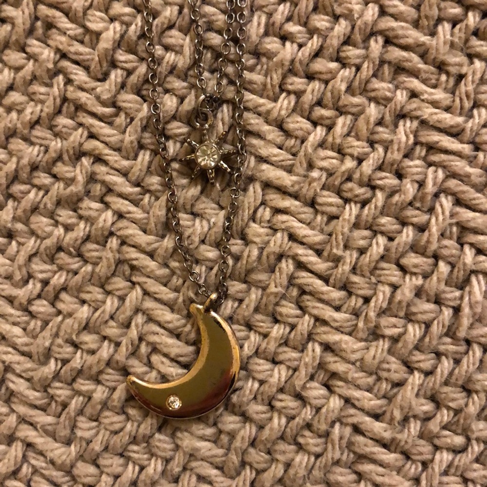 Francesca Layered “Stars & Moon” Necklace